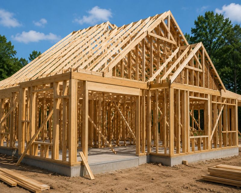 House Framing in Wilmington, NC