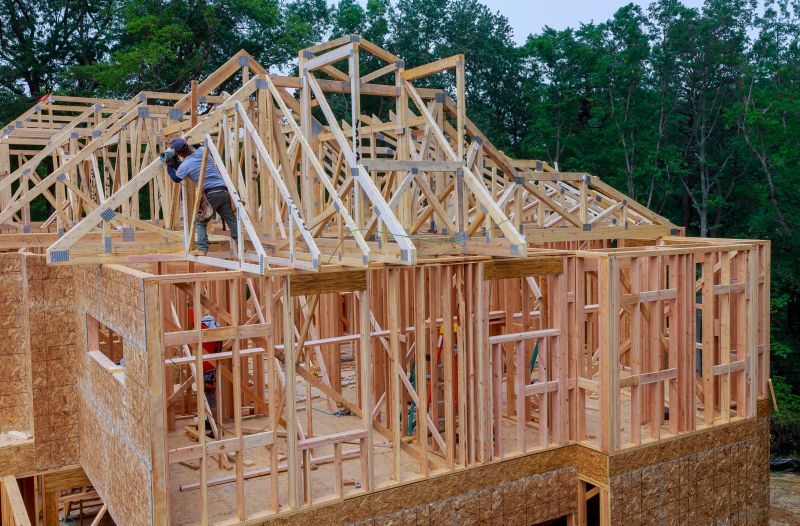 Attic Framing in Conroe, TX