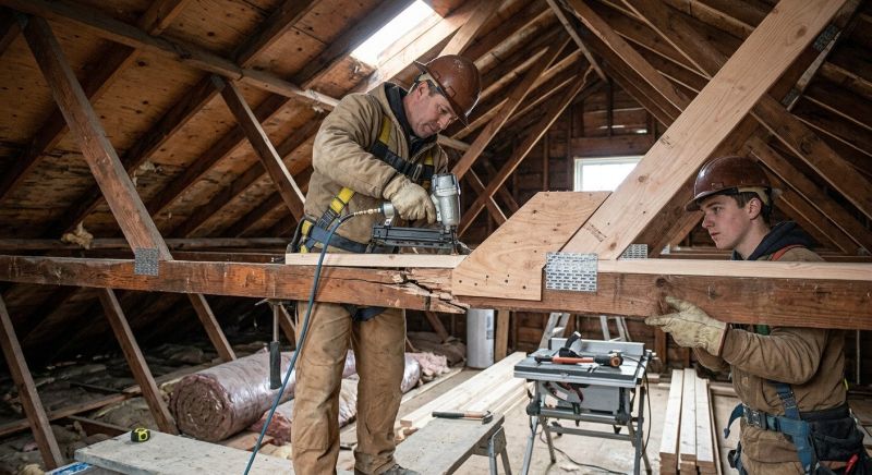 Broken Truss Repair in Kansas City, KS