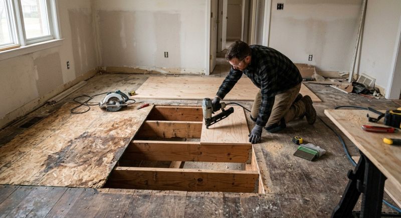 Floor Framing Replacement in Wilmington, NC