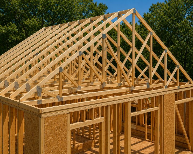 Roof Truss Framing in Kansas City, KS