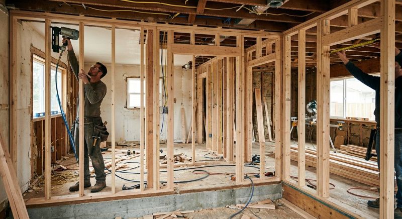 Structure Framing in Kansas City, KS