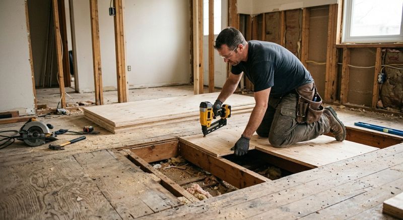 Subfloor Repair in Conroe, TX