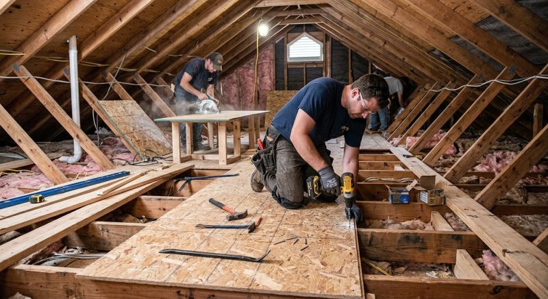 Subflooring Renovation in Conroe, TX