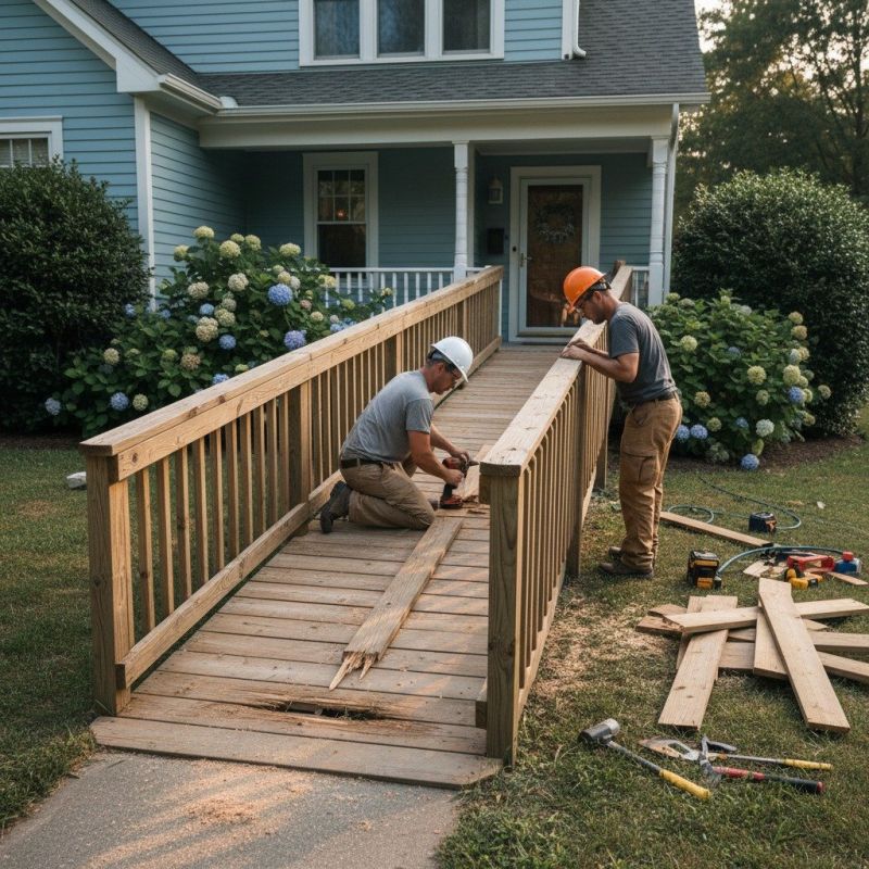 Wheelchair Ramp Replacement in Wilmington, NC