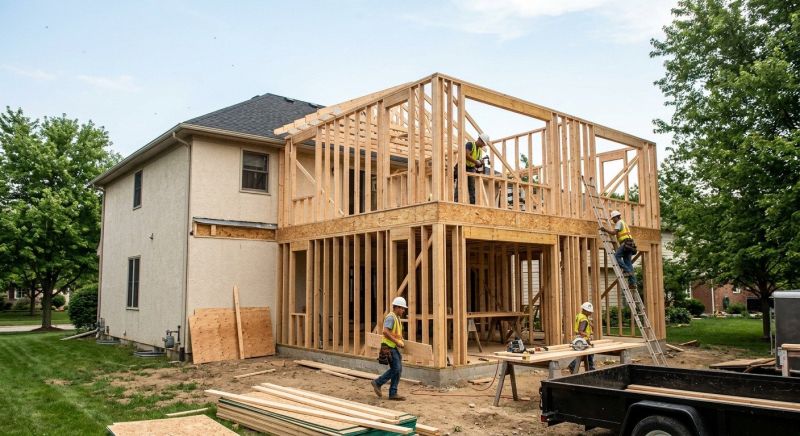 Wood Framing Construction in Wilmington, NC
